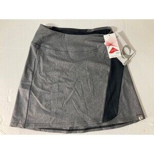 NWT Pearl iZUMi Women's Sz XS Gray Select Escape Cycling Skort Skirt Phantom